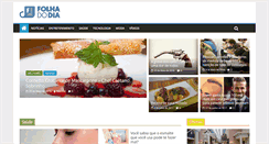 Desktop Screenshot of folhadodia.com